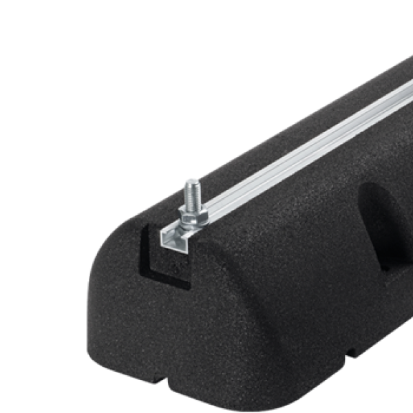 ARTIPLASTIC SUPPORTO A PAVIMENTO IN GOMMA 60 CM PZ.1  CODICE 0600SGN