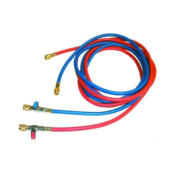 COMING TUBO PER VUOTO E CARICA 1/4 X 1/4 MT.1,5 C/RUBINETTO CODICE 2400214 5/16