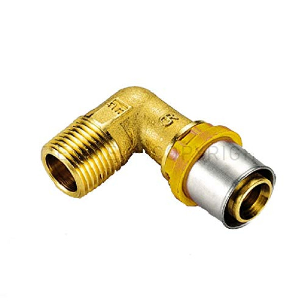 GOMITO MASCHIO A PINZARE 3/4