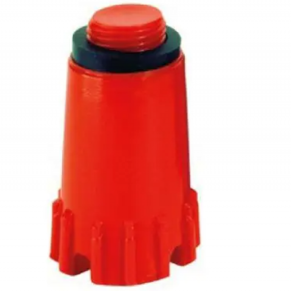 COMING TAPPO PROVA IMPIANTI 1/2 ROSSOCODICE 1000492