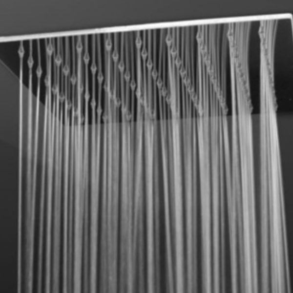 COMING SOFFIONE DOCCIA QUADRO ULTRA SLIM INOX 20X20 CODICE 1000762