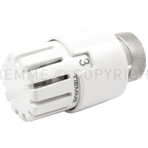 TESTA TERMOSTATICA BIANCO M.30X1,5  CODICE TIEMME 9550025