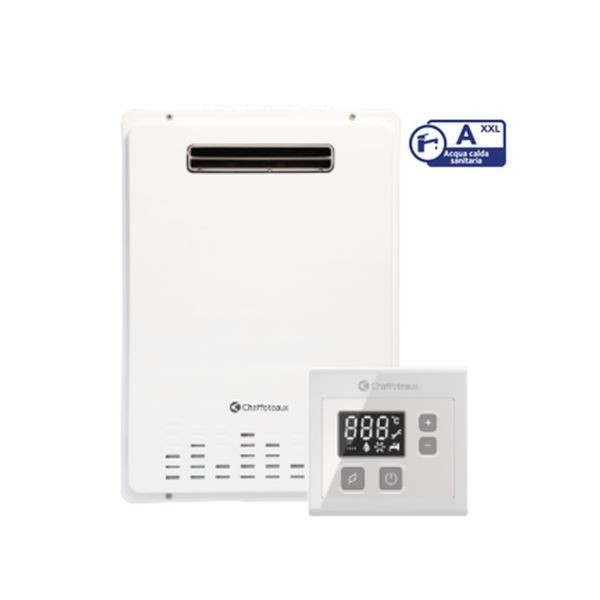SCALDABAGNO A GAS CHAFFOTEAUX AVENIR PLUS LNX 11 OUTDOOR