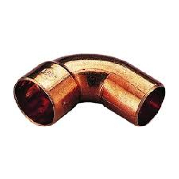 CURVA A SALDARE A 90° M/F 16-16  CODICE TIEMME 5000056