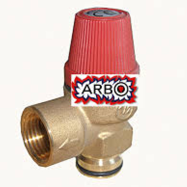 VALVOLA DI SICUREZZA C/ORING 3 BAR BAXI CODICE ARBO VS3ORF