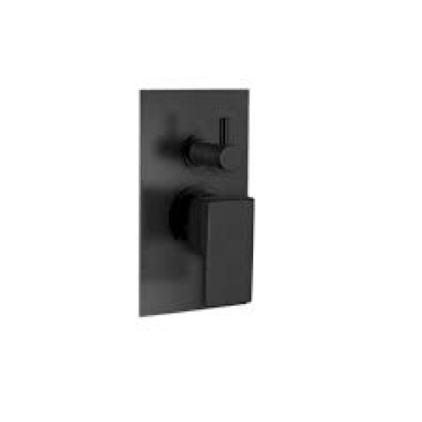 MISCELTAORE INCASSO DOCCIA C/DEV.KELLER TAPS SQUARE NERO  CODICE KELLER SQ41NO