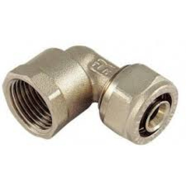 GOMITO FEMMINA A STRINGERE 3/4 X26 MULT  CODICE TIEMME 1600034