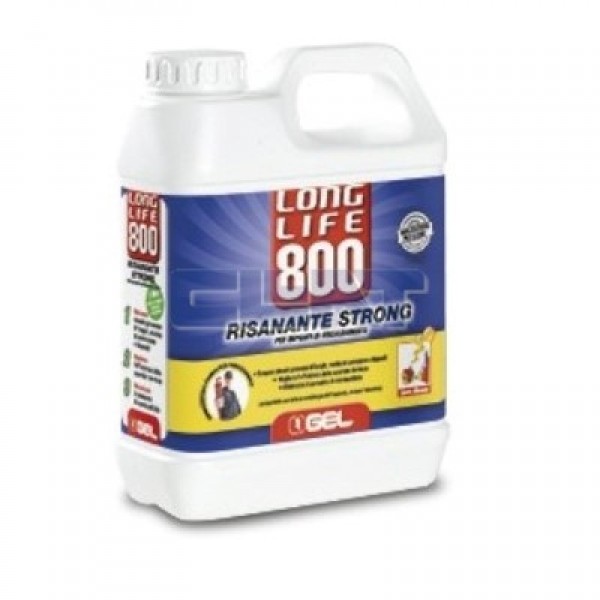 GEL RISANANTE X IMPIANTI STRONG LONG LIFE 800 LT.1 CODICE 11316561