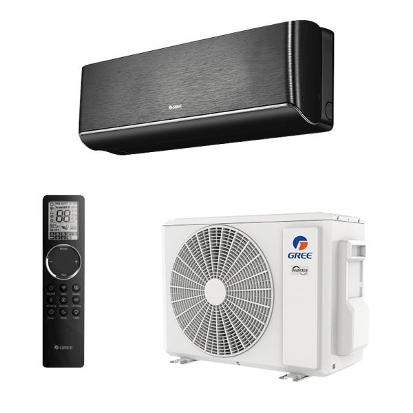 GREE CLIMATIZZATORE GREE AIRY MONOSPLIT 9000 BTU INVERTER- R-32 WI-FI BLACK CODICE AIRY09