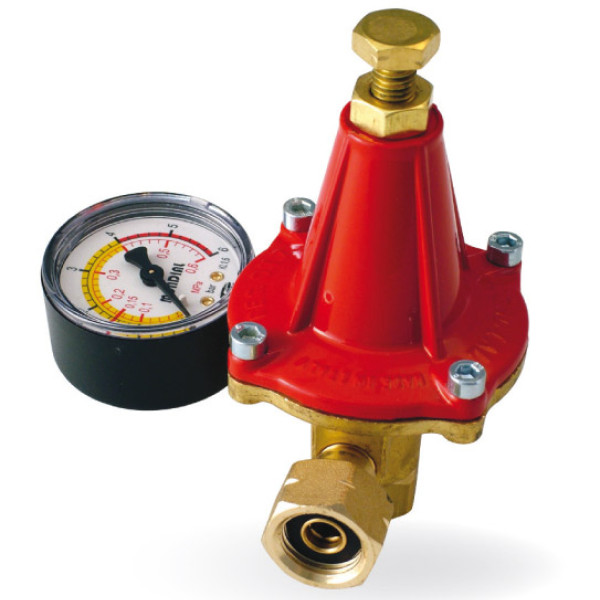 MONDIAL REGOLATORE ALTA PRESSIONE GPL KG.25 C/VALVOLA E MANOMETRO CODICE HP563R78-02D