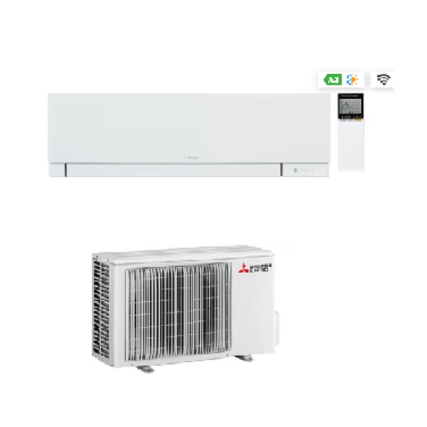 CLIMATIZZATORE MITSUBISHI KIRIGAMINE ZEN 18 WHITE WI-FI MONOSLPIT