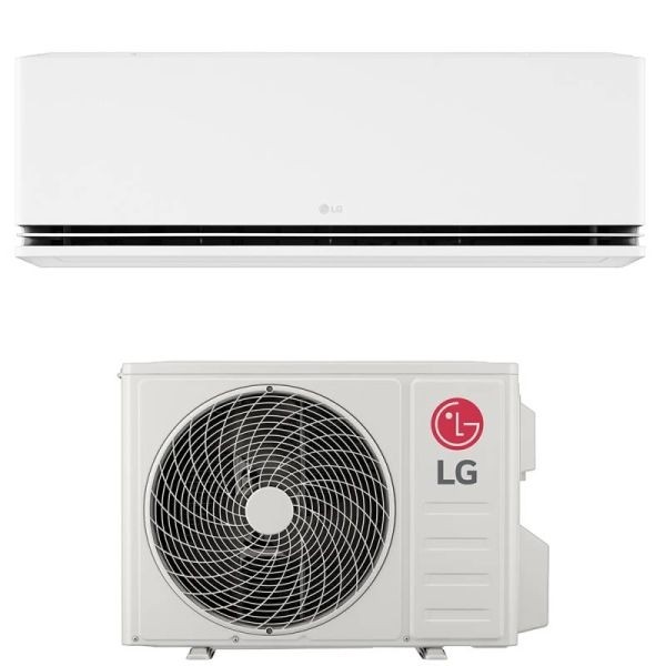 CLIMATIZZATORE LG DUALCOOL DELUXE MONOSPLIT 9000 BTU H09S1D.NS1 INVERTER R-32 WI-FI classe A+++/A++