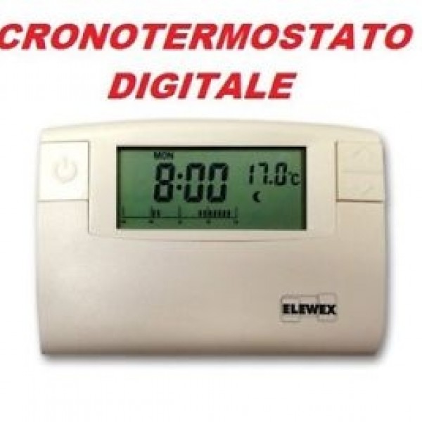 CRONOTERMOSTATO DIGITALE SETTIMANALE VEMER CT200