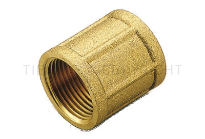 MANICOTTO OTTONE GIALLO F/F 3/4