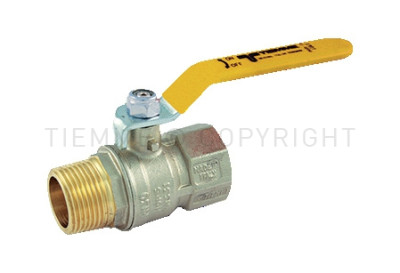 VALVOLA GAS M/F C/LEVA 1/2