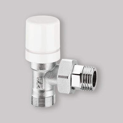 VALVOLA TERMOSTIZZABILE ATTACCO FERRO 1/2 A SQUADRA  CODICE AC30212ST