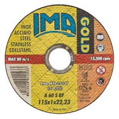 CAPALDO DISCO TAGLIO METALLO IMA 115X1 CODICE CAP 31442