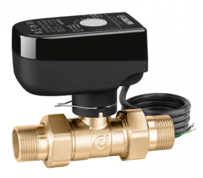 CALEFFI VALVOLA ZONA A SFERA 2 VIE MOTORIZZATA  1/2