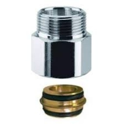 ADATTATORE  CROMATO DA FILETTO 24X19 A 1/2