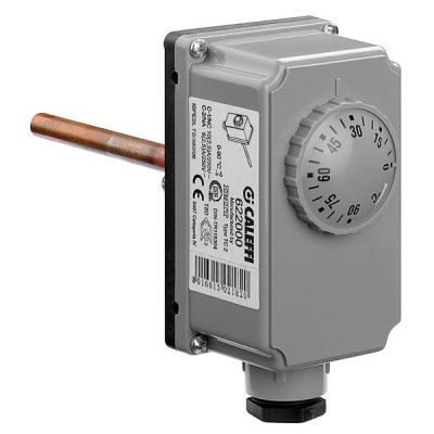 Caleffi termostato ad immersione regolabile 0-90 c° 622000