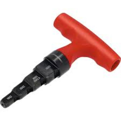 CALIBRATORE E SBAVATORE CON FUNZIONE A CRICCHETTO  CODICE 1000004482