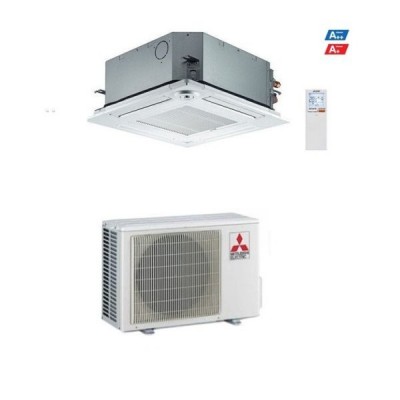 CLIMATIZZATORE MITSUBISHI ELECTRIC A CASSETTA 12000 BTU INVERTER R-32 SLZ-M35FA