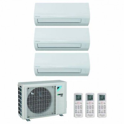 CLIMATIZZATORE DAIKIN SENSIRA TRIALSPLIT 9000+9000+12000+3MXF52A INVERTER R-32