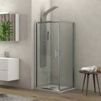 BOX DOCCIA ANGOLARE CARAIBI 100 80X80XH190 TRASPARENTE CODICE KARAG 5206836070865