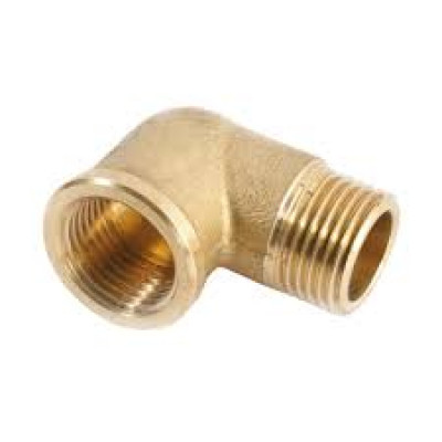 GOMITO OTTONE GIALLO M/F 3/4   CODICE TIEMME 1500006