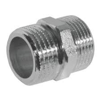  NIPPLES RIDOTTO OTTONE CROMATO 3/4