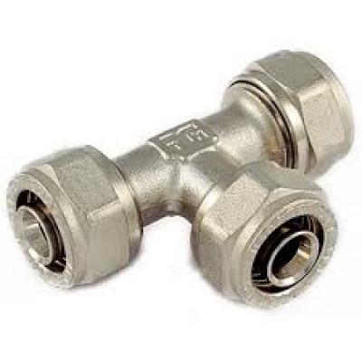 TEE 3 BICONO 1/2 X 16 MULT  CODICE TIEMME 1600002