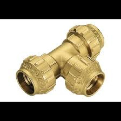 TEE 3 RACC. 20X20X20 GAS  CODICE TIEMME 3400033