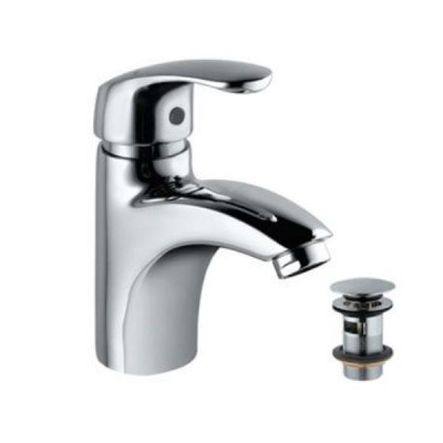 JAQUAR MISCELATORE PER LAVABO ALTO SERIE EKO CON SCARICO CLICK CLACK