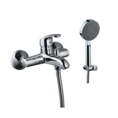 JAQUAR MISCELATORE PER VASCA E DOCCIA SERIE EKO CON DOCCETTA