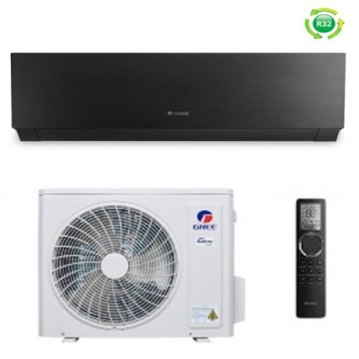 CLIMATIZZATORE GREE CLIVIA BLACK MONOSPLIT 12000 BTU INVERTER R-32 WI-FI