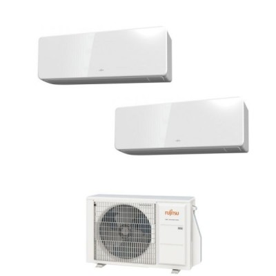 CLIMATIZZATORE FUJITSU DUAL SPLIT SERIE KG 9000+9000+AOYG14KBTA2 R-32 A++