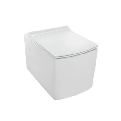 JAQUAR VASO WC SOSPESO SERIE KUBIX CON COPRIVASO RALLENTATO