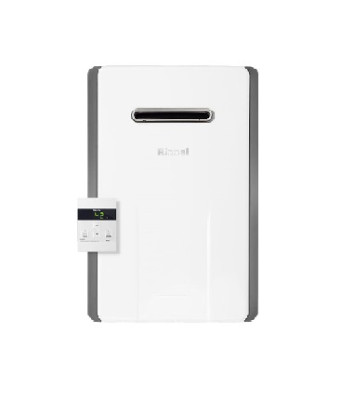 RINNAI  ONE 11 LT.DA ESTERNO FLUSSO FORZATO METANO CODICE REU-A1111W.MET