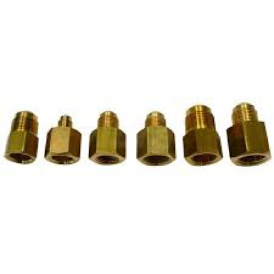 RACCORDO DIRITTO IN OTTONE 1/2 M. 3/8 F.  CODICE TEC 00000011367