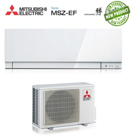 Mitsubishi Condizionatore Climatizzatore Kirigamine Wifi MelCloud Sensore I-see 3D Silenziosissimo MSZ-LN25VGV+MUZ-LN25VG - 9000 BTU 